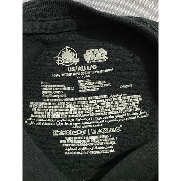 Star Wars Shirt Adult Large Black Gold Han Solo Lego Disney Parks I Know Mens - Picture 8 of 8